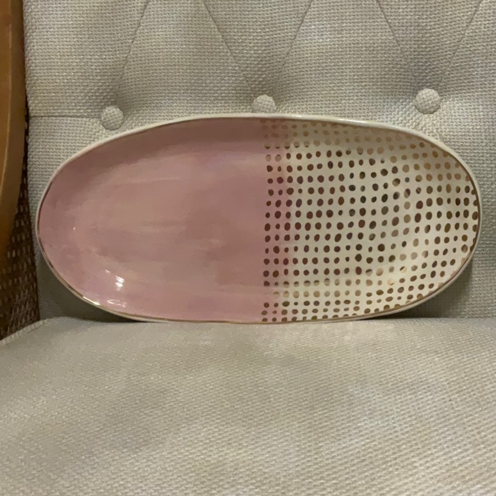 Polka Dot Platter